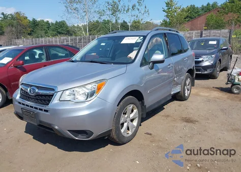 2015 Subaru Forester 2.5I Premium from USA, damaged, VIN JF2SJADC7FH802704